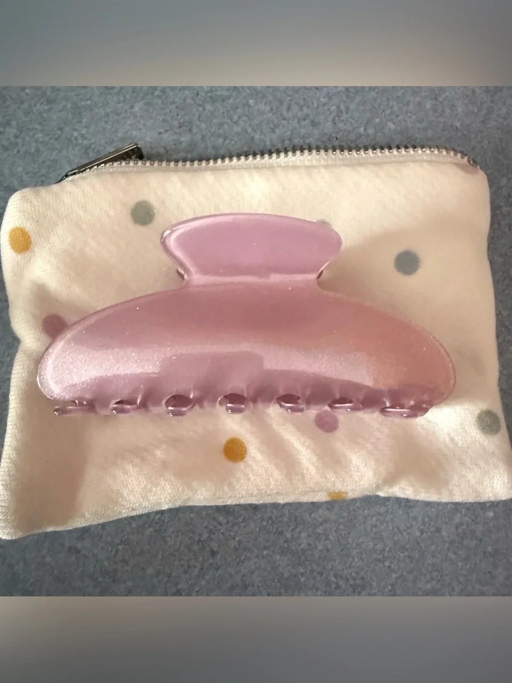 PARKE Purple Sparkly Claw Clip
